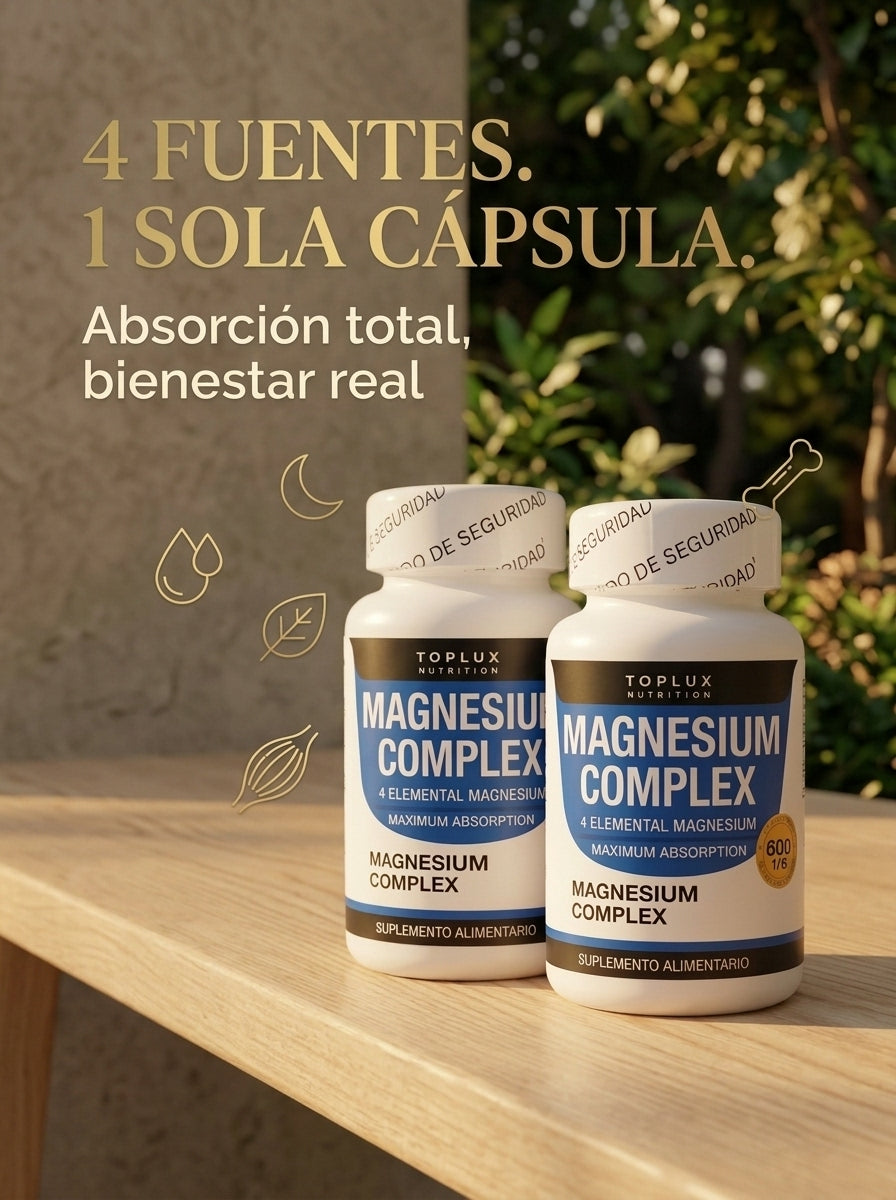 MAGNESIO COMPLEX 600MG
